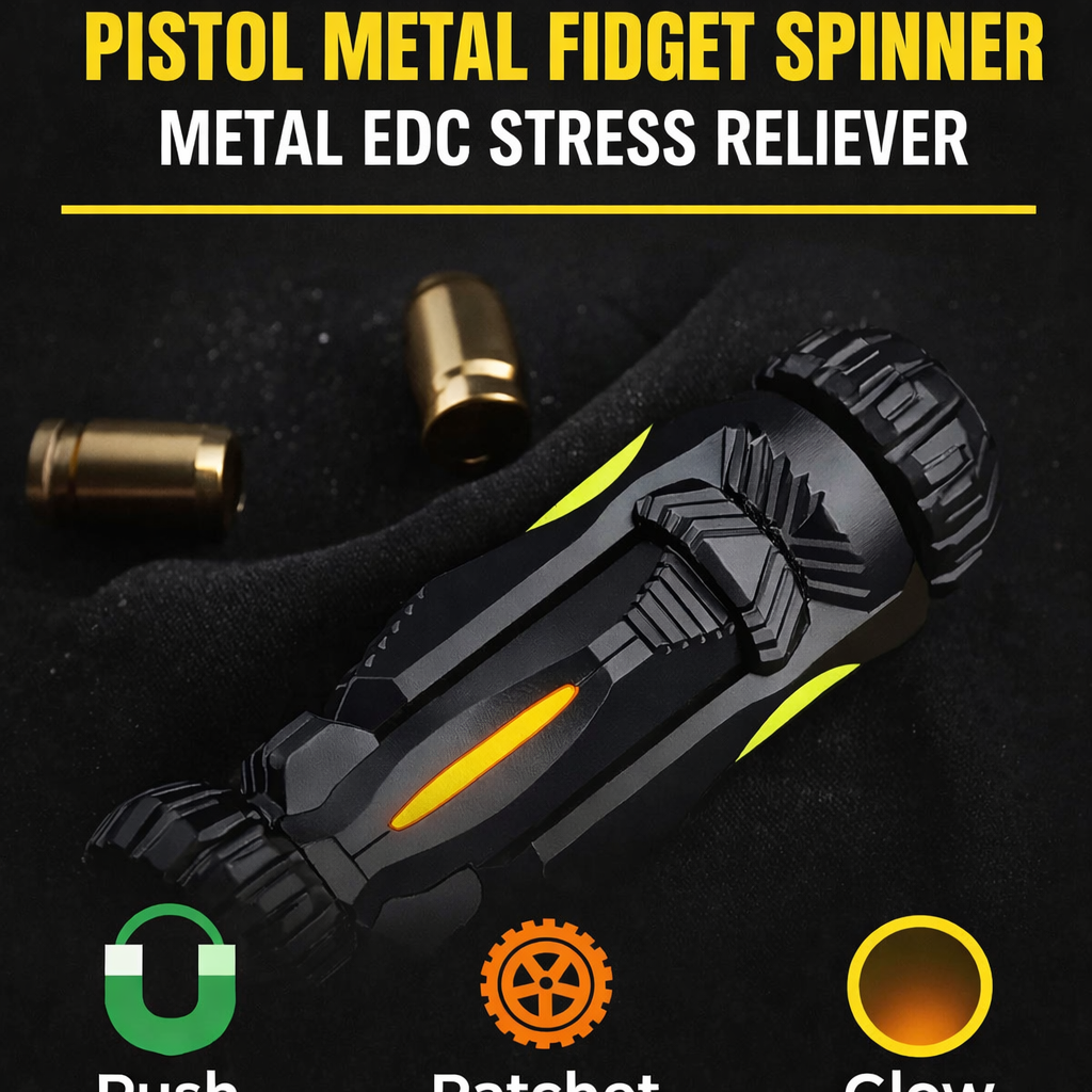 Metal EDC Fidget Gun Stress Relief